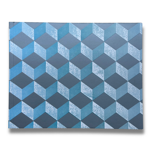 Notebook in Blue/Grey