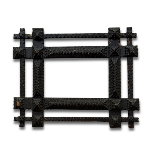 Early 20th-century Tramp Art Frame