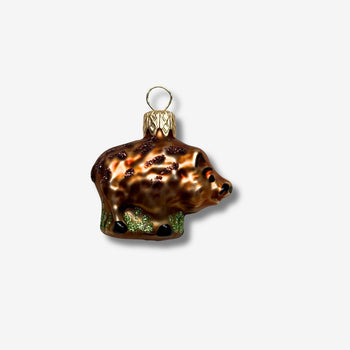 Mini Wild Boar Ornament