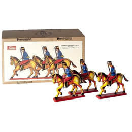 Limited Edition Set of 3 Tin Riding Soldiers