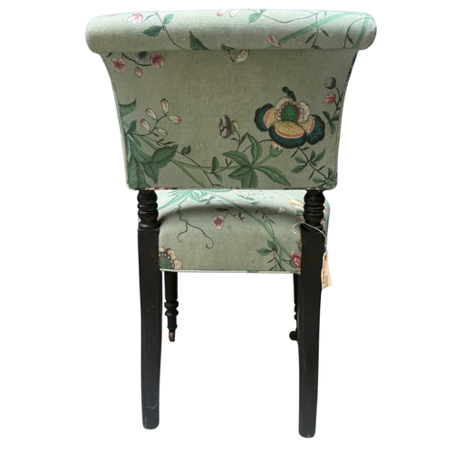 Pair of Custom John Derian for Cisco Brothers Leaf Chair in Pierre Frey Fabric