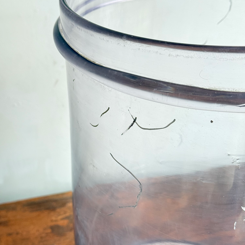 Large 19th-century French Lidded Jar (19B)