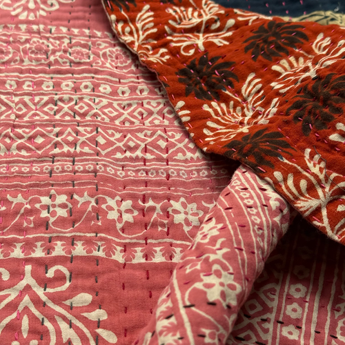 Vintage Sari Throw (#11-8)