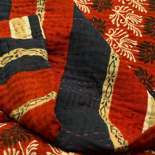 Vintage Sari Throw (#11-8)
