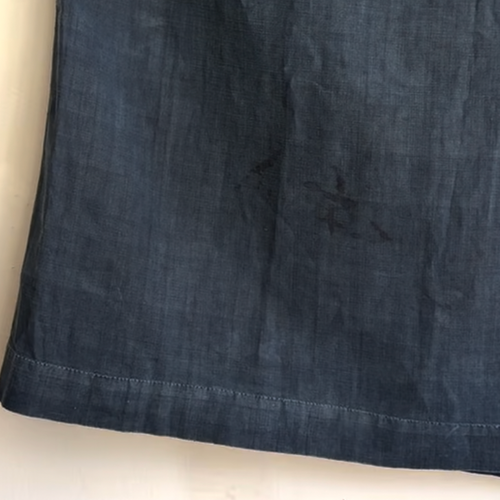 19th-century French Indigo Smock (#S-08)