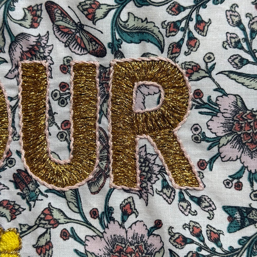 CSAO Kossiwa "Amour" Embroidered Tote Bag (CS-8-8)