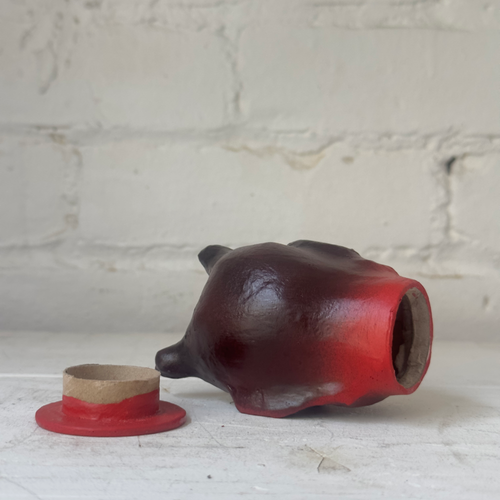 Nostalgic Papier-Mâché Devil Head