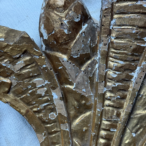 19th-century German Gilt Over Door Architectural Element