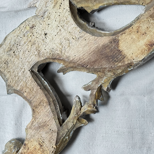 19th-century German Gilt Over Door Architectural Element