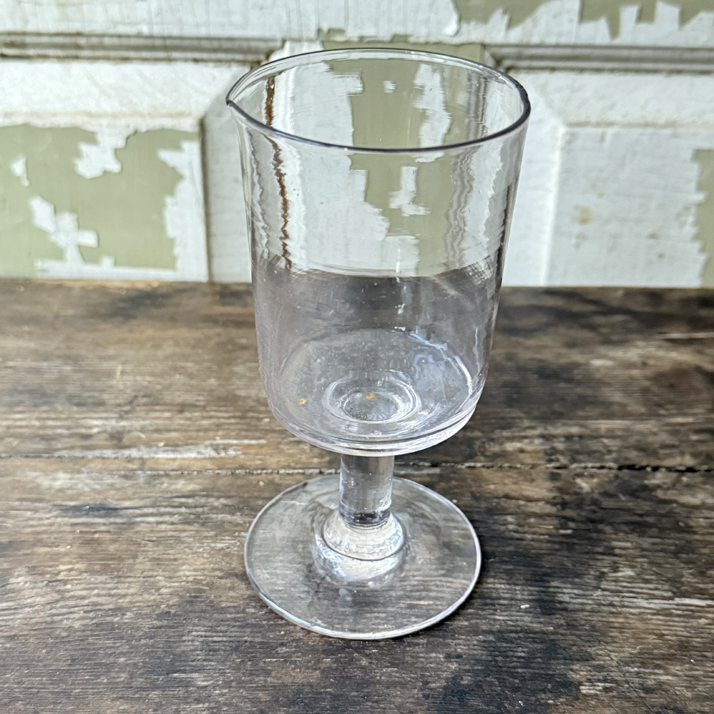19th Century French Antique Wine Glass (#8)