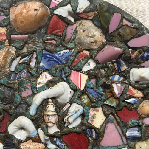 20th-century American Shardware Memory Plate #5