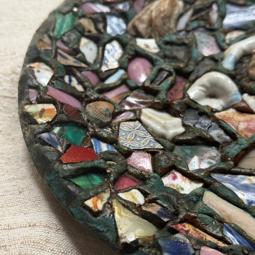 20th-century American Shardware Memory Plate #5