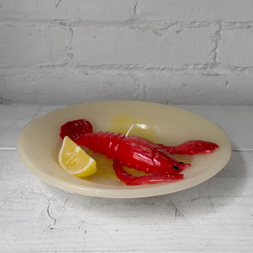 Astice con Olio e Limone Lobster Plate with Oil and Lemon Candle