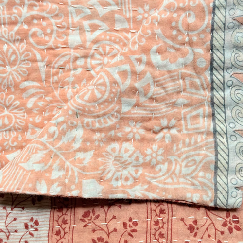 Vintage Sari Baby Blanket (JFB-08)