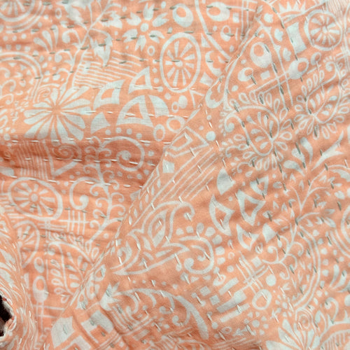 Vintage Sari Baby Blanket (JFB-08)