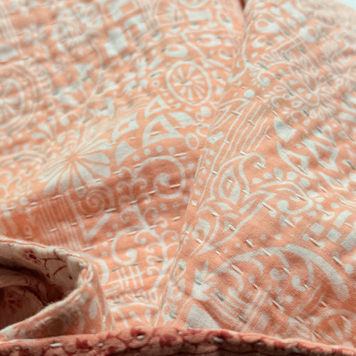 Vintage Sari Baby Blanket (JFB-08)