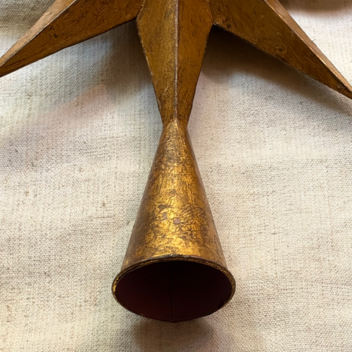 Gold Starburst Tree Topper