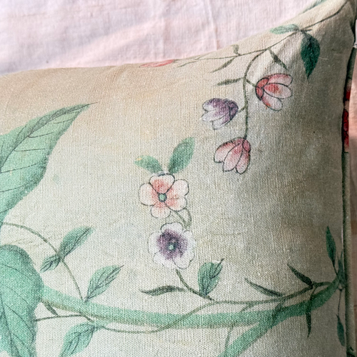 Custom John Derian for Pierre Frey "Le Paravent Chinois" Pillow in Original Green (#26)
