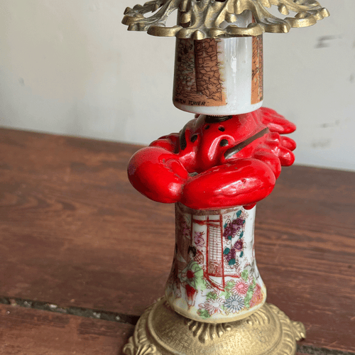 Primitive Twig Candlestick (#8)