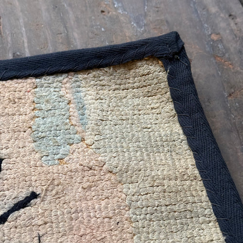 Vintage "House Peeps" Rag Rug