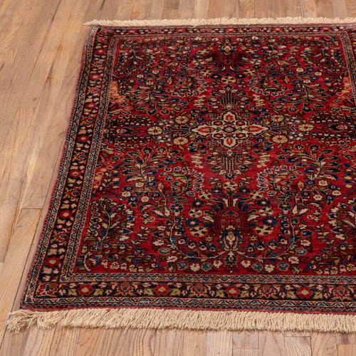 4’ 3” x 6’ 5” Antique Farahan Sarouk Rug