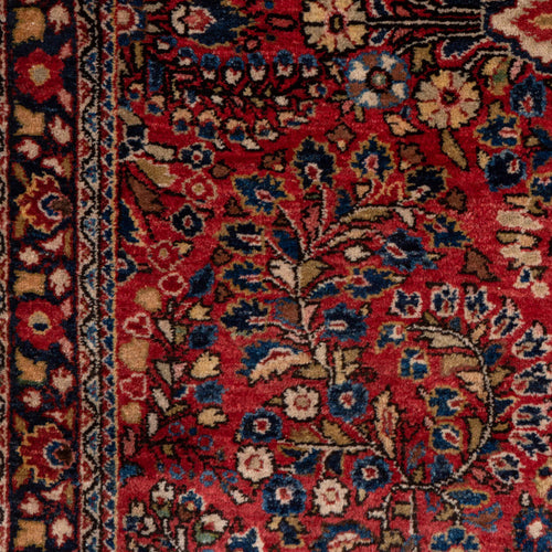 4’ 3” x 6’ 5” Antique Farahan Sarouk Rug