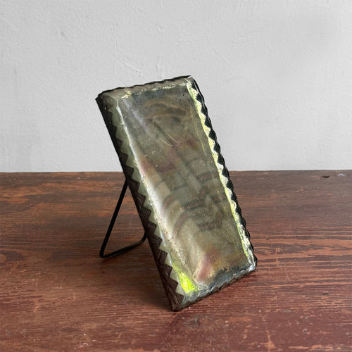 19th-century Small Shaving Mirror #8