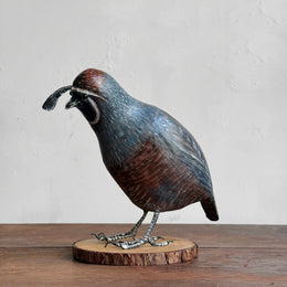 Papier-Mâché Quail