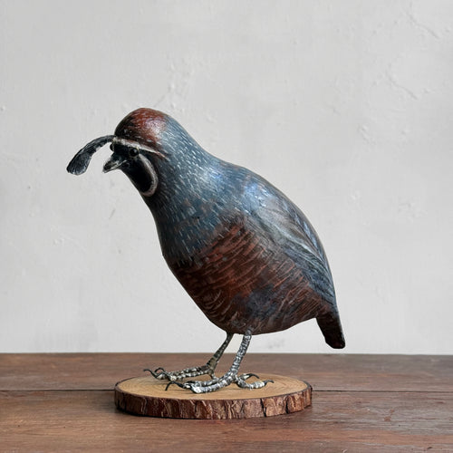 Papier-Mâché Quail