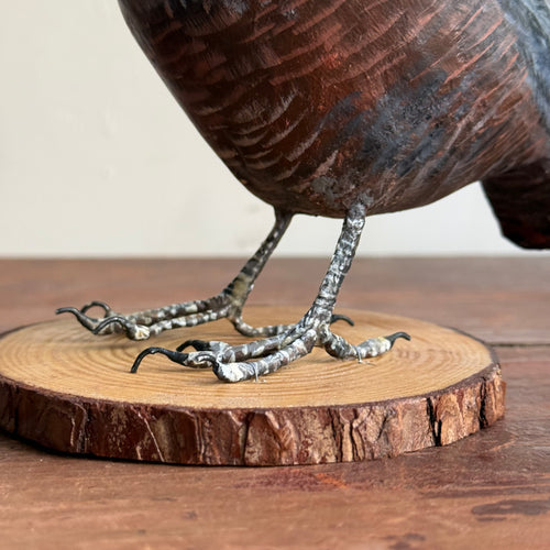 Papier-Mâché Quail