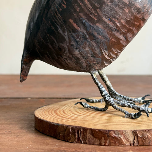 Papier-Mâché Quail