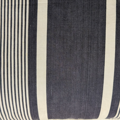 Custom 19th-century French Ticking Pillow (#4-04)