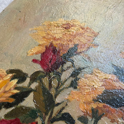 Mid 20th-century Dutch Floral Still Life Painting