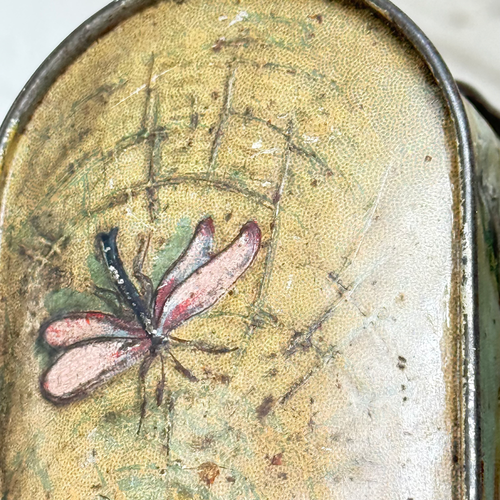 Rare 19th-century English Biscuit Tin Box