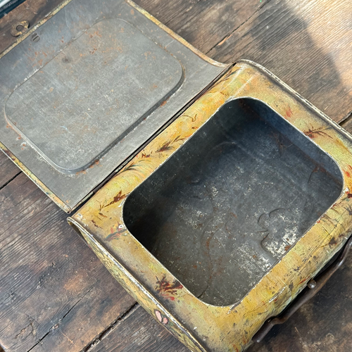 Rare 19th-century English Biscuit Tin Box