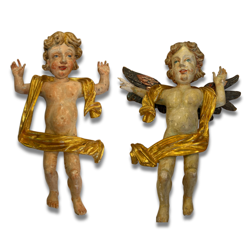Early 19th-century Austrian Cherub Pair