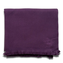Noble Fibre Cashmere Travel Shawl in Dark Ruby