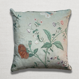 Custom John Derian for Pierre Frey "Le Paravent Chinois" Pillow in Original Green (#26)