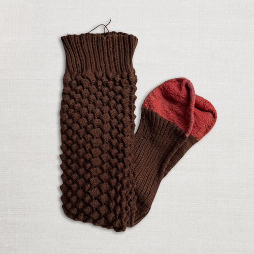 Pair of Antique German Socks (#9)