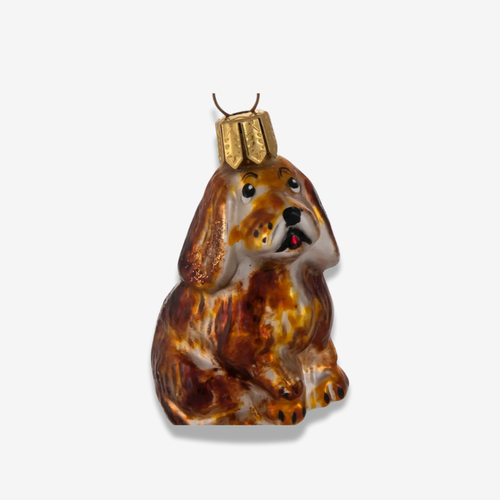 Brown Dog Ornament