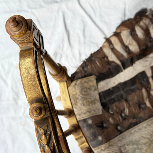 Pair of 19th-century European Gilt Chairs