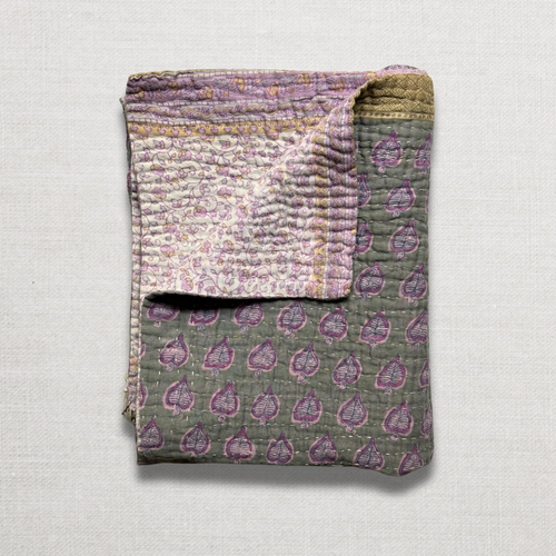Vintage Sari Baby Blanket (JFB-09)