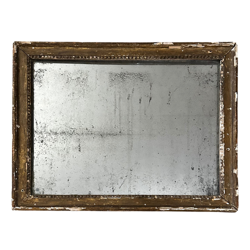21" W 19th Century French Mirror