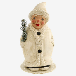 Winter Clown Candy Container