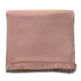 Noble Fibre Cashmere Travel Shawl in Twilight Pink