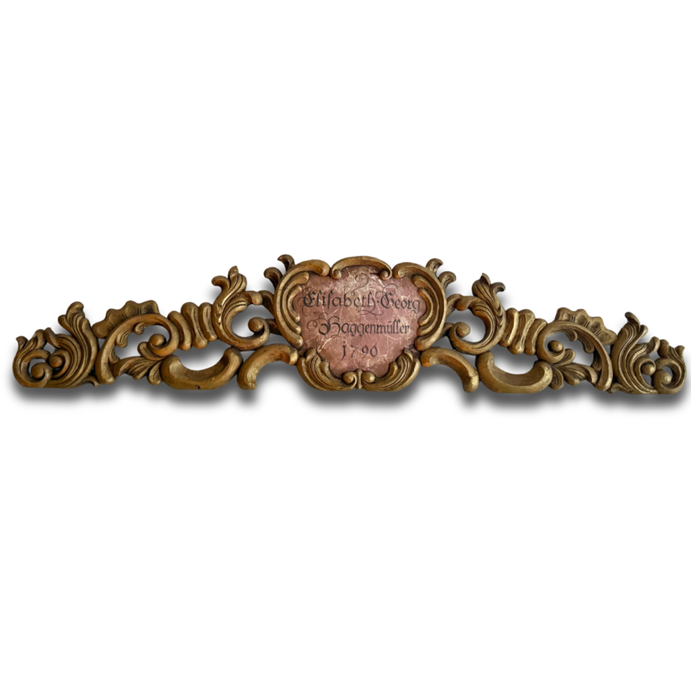 18th-century German Over Door Architectural Element