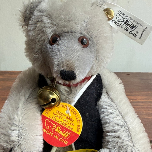 Vintage Teddy Bear Ticket Seller