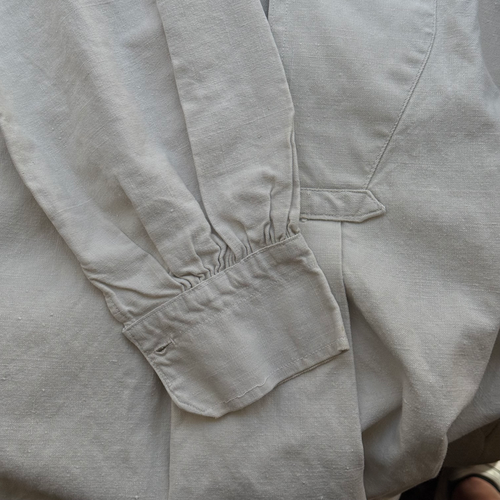 19th-century French Nightshirt (#S-09)