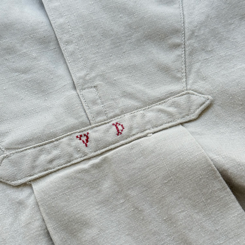 19th-century French Nightshirt (#S-09)