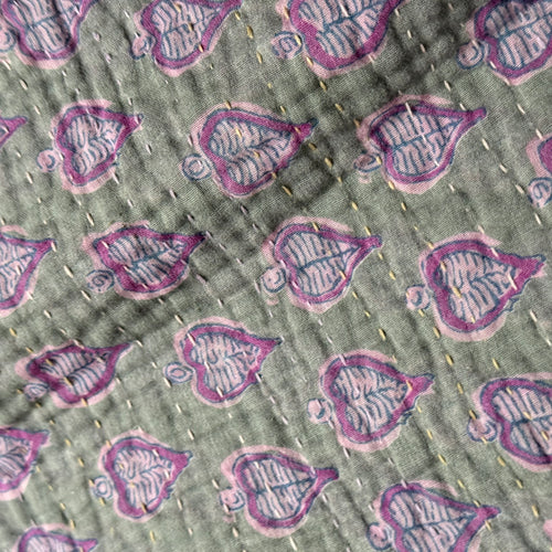 Vintage Sari Baby Blanket (JFB-09)